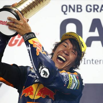 Nagashima achieves first victory in Moto2